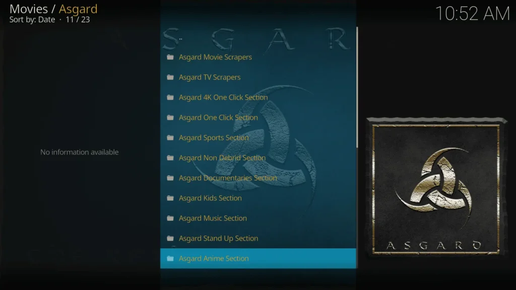 complemento asgard kodi