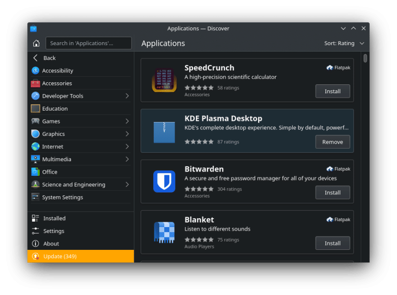 KDE Discover