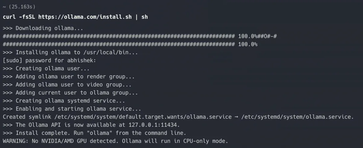 Instalando Ollama no Ubuntu