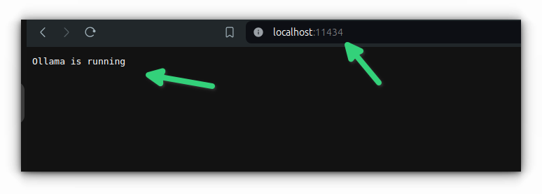 Ollama rodando localmente